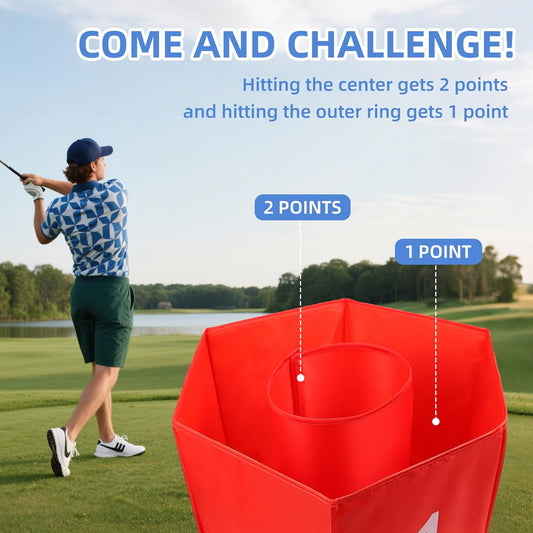 SJEhome Upgraded 6 Hole Backyard Game Golf