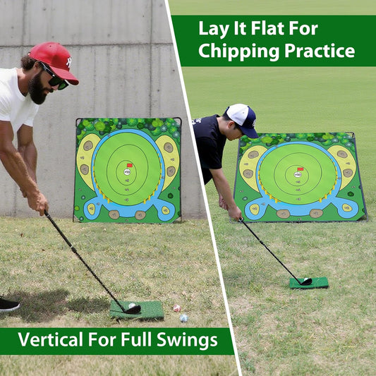 70"x70" Golf Chipping Game Practice